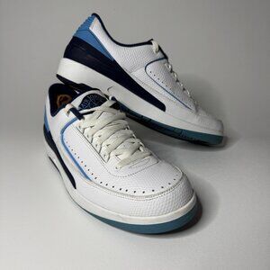 Air Jordan 2-Retro Low-University Blue-Midnight Navy Size 10